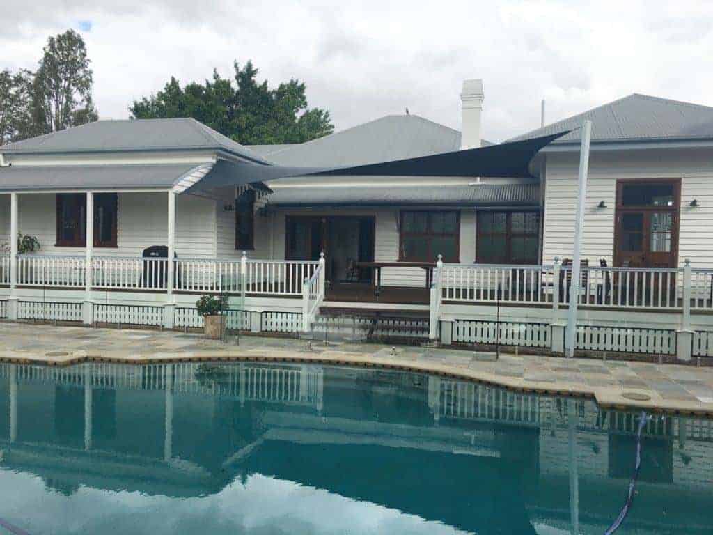 Shade Sail Brisbane - Pool Side